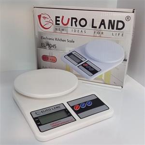 ترازو آشپزخانه یورولند EURO LAND اصلی ترازوی دیجیتال