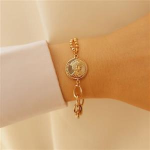 دستبند الیزابت با گوی های درخشان برند ژوپینگ حک شده اصلی