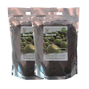 خاک کاکتوس سوپر 5 لیتری (بسته 2 عددی)