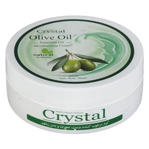 کرم مرطوب کننده کریستال مدل Olive حجم 200 میلی لیتر Crystal Moisturizing Cream Olive 200ml
