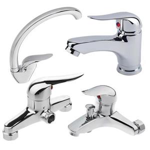 ست چهار تیکه شیرالات اهرمی جاوید استار مدل سارا کاتریج 40 دارای نشان استاندارد و ضمانت پنج ساله