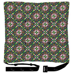 تشک صندلی مخمل رنس مدل M1-10535 سایز 38x38 سانتی متر