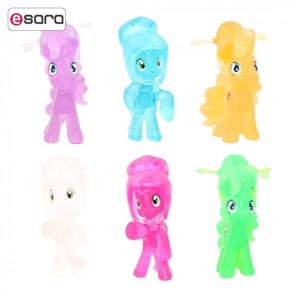 عروسک پونی شیشه ای مدل Magic Cute Mark بسته 6 عددی