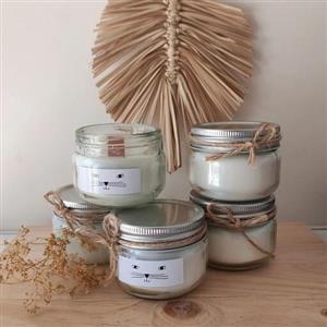 شمع  شیشه ای معطر