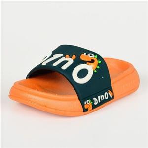 دمپایی پسرانه پایون دینو کد3402  نارنجی