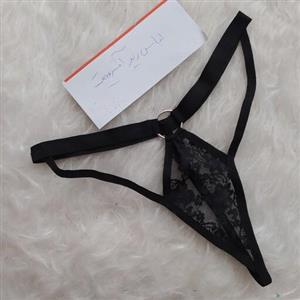 شورت فانتزی زنانه مدل لامبادا حلقه دار فری سایز 38 تا 44 تک رنگ مشکی
