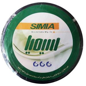 سیم برق افشان 1در 2.5 سیمیا بسته 100 متری 