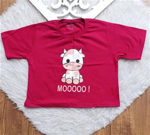 کراپ دخترانه سایز 60 و 65