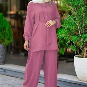 مانتو شلوار ابروبادی . ست مانتو شلوار . تونیک شلوار ابروبادی