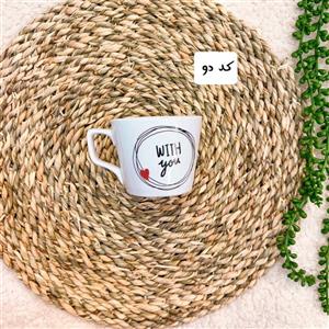 ماگ مدل سرامیکی دو رنگ