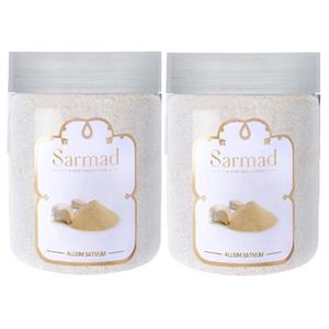 پودر سیر سرمد - 1000 گرم بسته 2 عددی