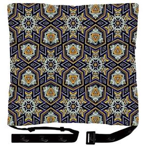 تشک صندلی مخمل رنس مدل M1-10536 سایز 38x38 سانتی متر
