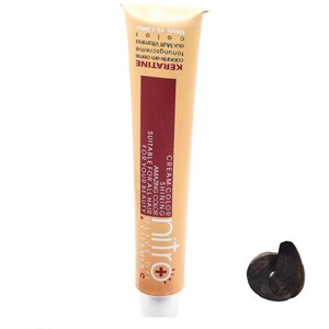رنگ مو نیترو سری Keratine مدل قهوه ای طبیعی شماره 4