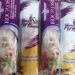 سفره یکبار مصرف 500 گرمی 80 درصد کوروش پلاست پرفراژدار و طرح دار