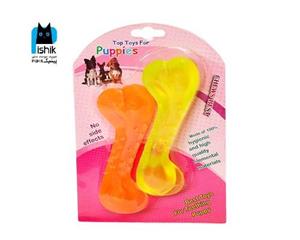 پک اسباب بازی دوتایی طرح استخوان مناسب سگ