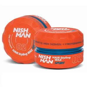 واکس مو نیشمن اسپرت مدل 02 حجم 150 میل NISH MAN HAIR Styling WAX SPORT 8681665066017 