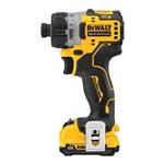 پیچ گوشتی شارژی دیوالت آمریکا DeWalt Akku-Schrauber (1/4) 12V / 2Ah DCF601D2-QW