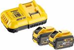 شارژر و باطری دیوالت آمریکا DeWalt Starter-Set DCB118X2-QW FlexVolt