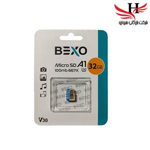 کارت حافظه بکسو با ظرفیت 32 گیگ باسرعت100MB