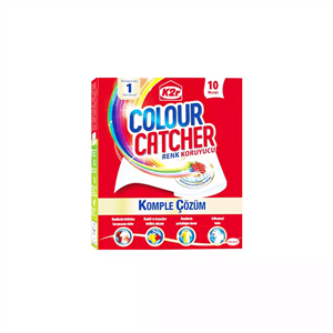 دستمال ضد رنگ ( رنگ گیر ) لباسشویی ۱۰ عدد کالر کچر – colour catcher