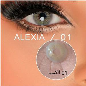 لنز رنگی فصلی آلکسیا ، شماره 01 ALEXIA COLORED CONTACT LENS NUMBER 01