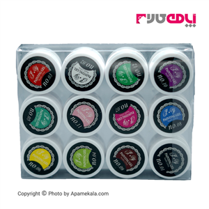 لاک ژل کاسه ای 12 عددی