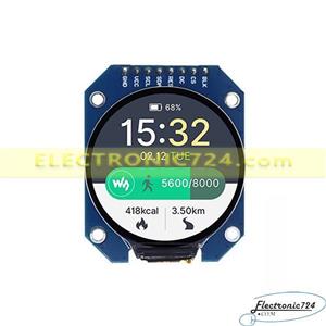 نمایشگر ال سی دی LCD 1.28 INCH GC9A01 برد مربعی