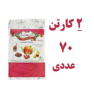 پک 140 عددی چای بهشت دمنوش میوه ای با طعم ترش و شیرین بسته بندی پاکت 200 گرم 