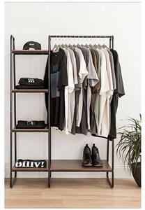 رگال لباس چوب و فلز کد 8526