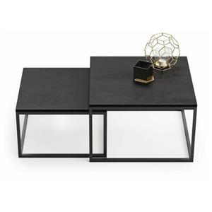 میز جلو مبلی چند تکه چوب و فلز کد 8599