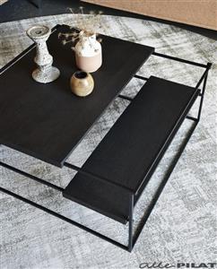 میز جلو مبلی چوب و فلز کد 8586