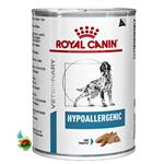 کنسرو درمانی سگ هایپو آلرژنیک رویال کنین Royal canin hypoallergenic وزن ۴۰۰ گرم