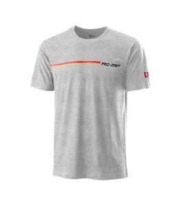 تی‌شرت مردانه ویلسون Pro Staff Tech Men’s Tennis T-Shirt Heather Grey