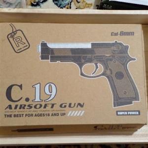 اسباب بازی تفنگ ساچمه ای مدل c19