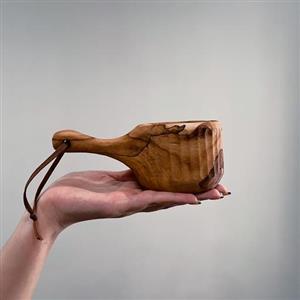 ماگ چوبی دستساز(کوکسا)کد3