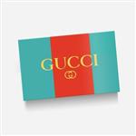 استیکر(برچسب) کارت عابر بانک-طرح گوچی(GUCCI)-کد15-سفارشی