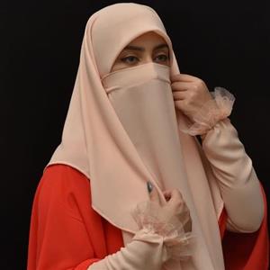 ست ساق دست. روسری. پوشیه قواره 120