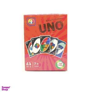 بازی فکری 120 کارتی اونو UNO بردیا کد vfj212m