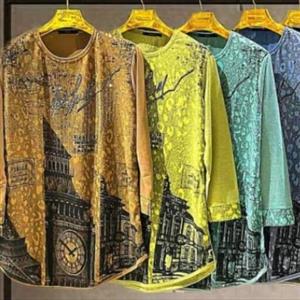 تونیک طرح ترک بسیار شیک دارای رنگبندی زیبا