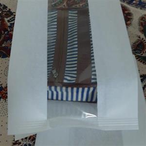پاکت وسط پنجره سفید سایز 15x30 بسته 50 عددی