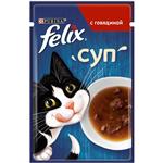 سوپ گربه فلیکس طعم بیف ( felix soup)