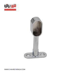 پایه لوله رگال لباس سقفی بیضی ته بسته نقره ایی