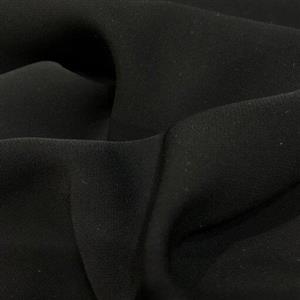 پارچه کرپ گاواردین جت بلک مشکی مشکی
