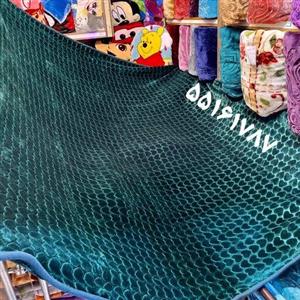 پتوی نرمینه مدل نگین دونفره با پرس قلب برجسته بسیار ضخیم و با تراکم بالا کد 20