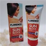 کرم ضد آفتاب Florence فلورانس بدون رنگ SPF90 حجم 60 میل