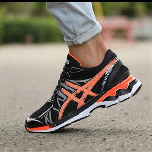 کتونی اسیکس کیانو 20 مشکی نارنجی Asics Kayano باتیس بوتیک 