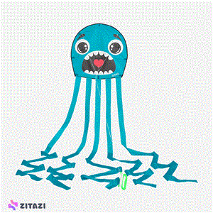 بادبادک طرح هشت پا مدل ORAO 140 Pulpy Static Kite