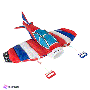بادبادک آکروباتیک مدل ORAO “3D Plane 170” Acrobatic Kite