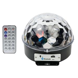 لامپ LED اسپیکر دار بلوتوثی فلش خور MP3 Magic Ball Light ریموت کنترل 