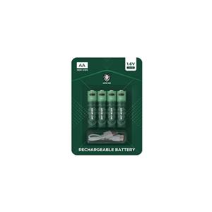 باتری قابل شارژ گرین لیون نیمه قلمی مدل Green Lion Rechargeable Battery AA 1.6V Alkaline Battery